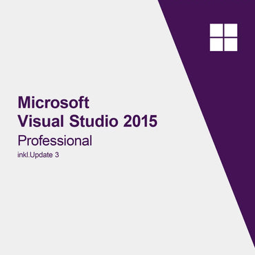 Microsoft Visual Studio 2015 Professional inkl.Update 3