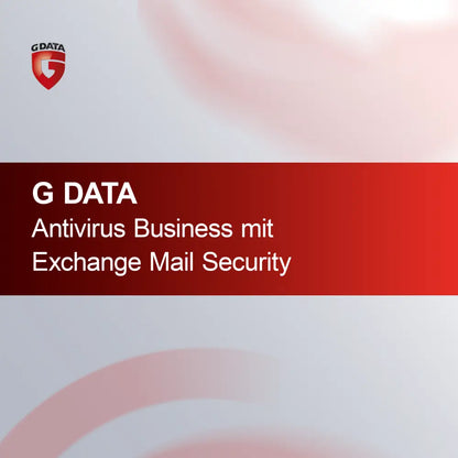 G DATA Antivirus Business with Exchange Mail Security
