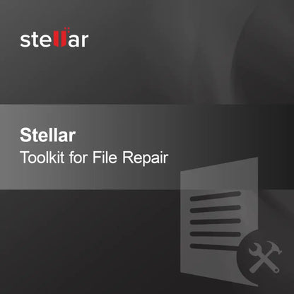 Stellar Toolkit for File Repair