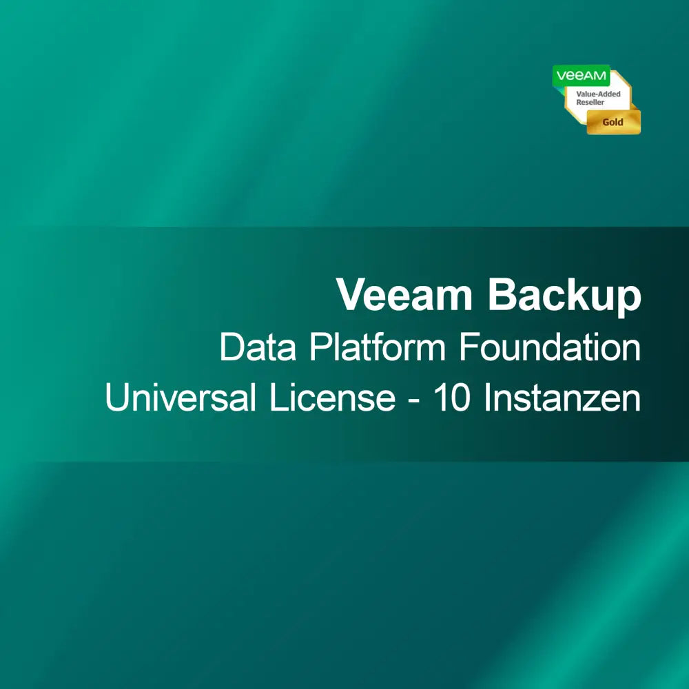 Veeam Data Platform Foundation Universal License - 10 Instanzen